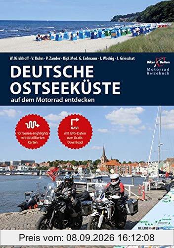 Motorrad Reiseführer Deutsche Ostseeküste: BikerBetten Motorradreisebuch