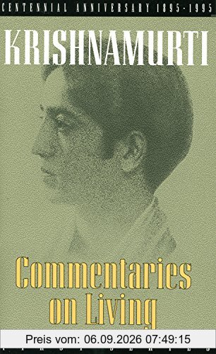 Commentaries on Living: First Series