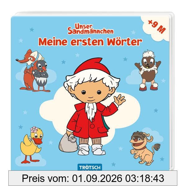 Trötsch Unser Sandmännchen Leporello Meine ersten Wörter: Bilderbuch Entdeckerbuch