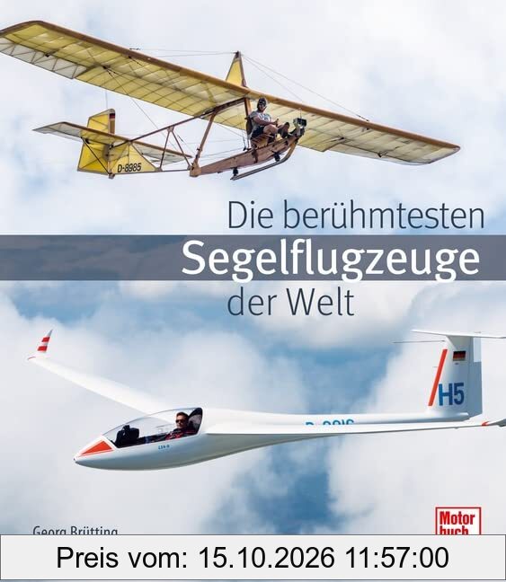 Die berühmtesten Segelflugzeuge der Welt
