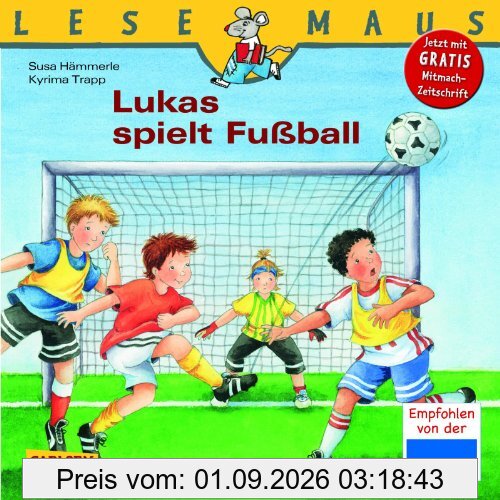 LESEMAUS, Band 41: Lukas spielt Fußball