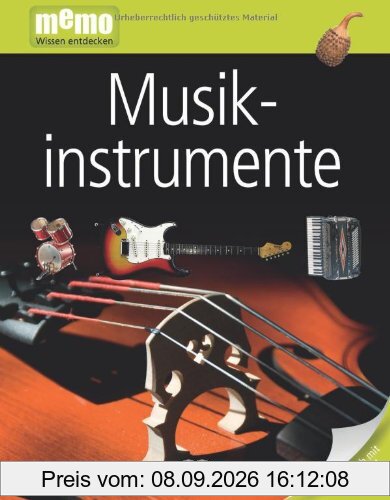 memo Wissen entdecken, Band 14: Musikinstrumente, mit Riesenposter!