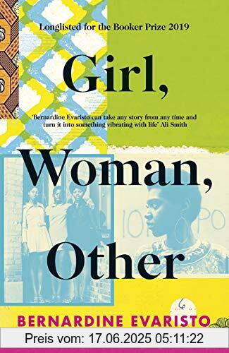 Binding : Gebundene Ausgabe, Label : Hamish Hamilton, Publisher : Hamish Hamilton, PackageQuantity : 1, medium : Gebundene Ausgabe, numberOfPages : 464, publicationDate : 2019-05-02, authors : Bernardine Evaristo, ISBN : 0241364906