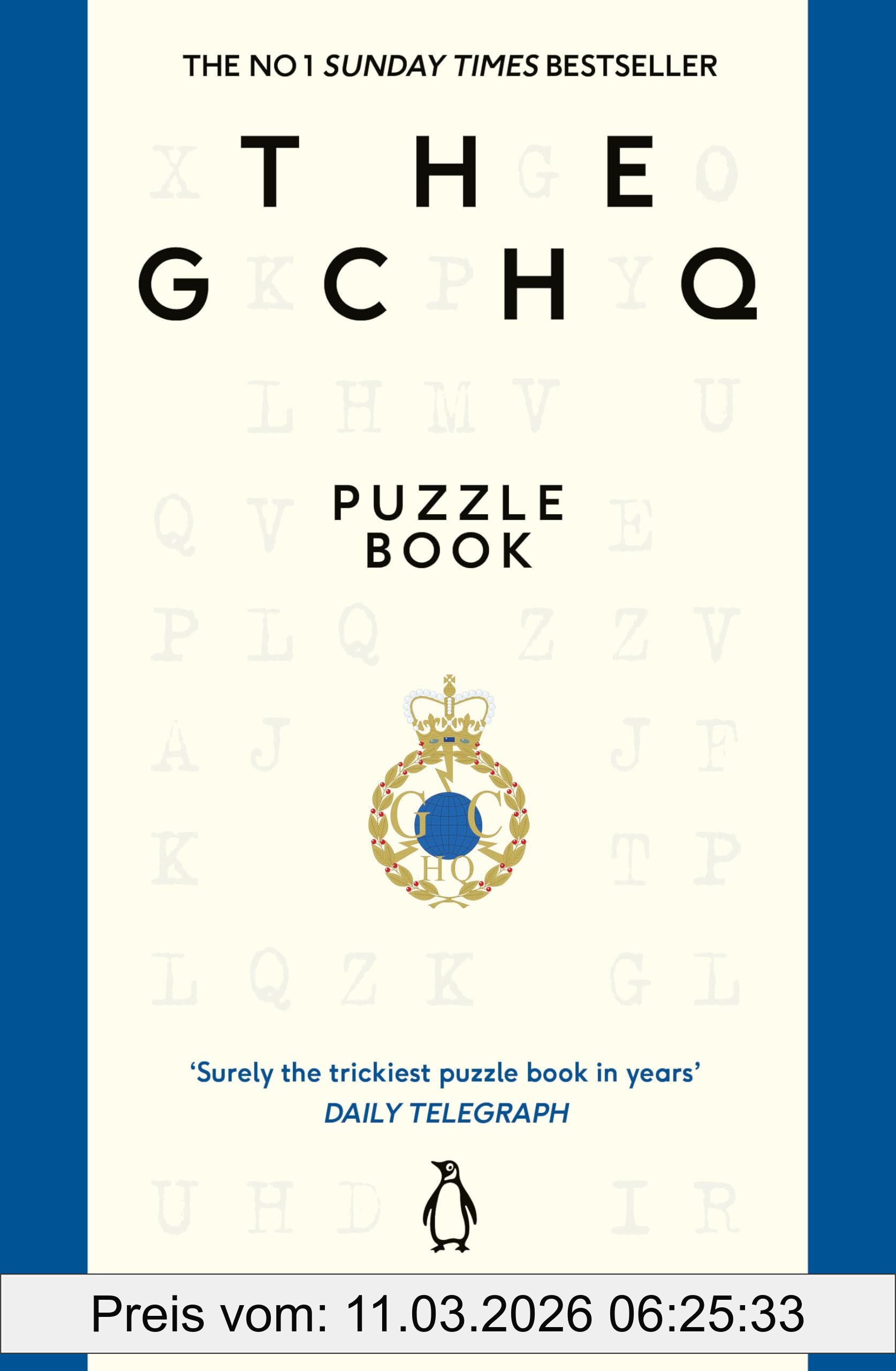 The Gchq Puzzle Book, Perfect For Anyone Who Likes A Good Headscratcher