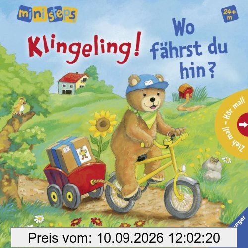 ministeps® Bücher: Klingeling! Wo fährst du hin?: Ab 24 Monaten