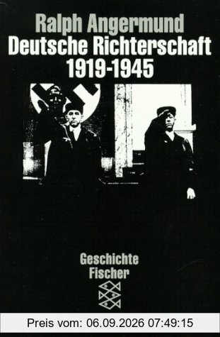 Deutsche Richterschaft 1919 - 1945