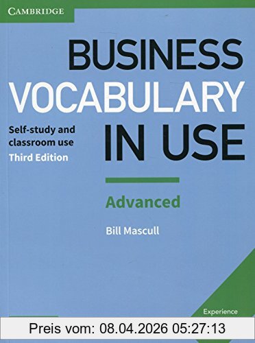 Bill Mascull Business Vocabulary In Use, Advanced Book With Answers