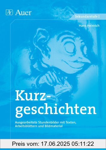 Binding : Taschenbuch, Edition : 5, Label : Auer Verlag in der Aap Lehrerfachverlage Gmbh, Publisher : Auer Verlag in der Aap Lehrerfachverlage Gmbh, medium : Taschenbuch, numberOfPages : 136, publicationDate : 2010-04-21, publishers : Hans Heinrich, languages : german, ISBN : 3403028836