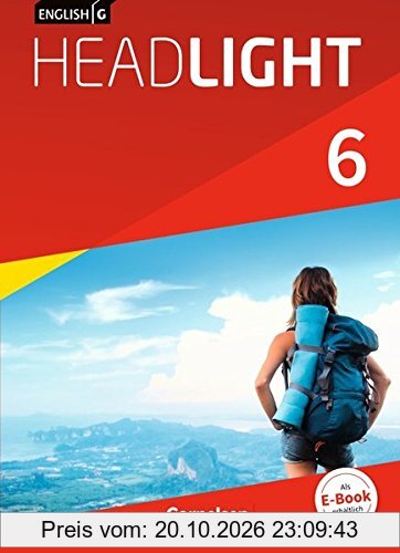 English G Headlight - Allgemeine Ausgabe / Band 6: 10. Schuljahr - Schülerbuch: Festeinband