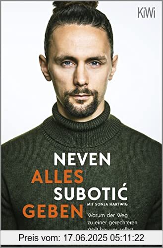 Binding : Taschenbuch, Edition : 1., Label : KiWi-Taschenbuch, Publisher : KiWi-Taschenbuch, medium : Taschenbuch, numberOfPages : 272, publicationDate : 2023-09-07, releaseDate : 2023-09-07, authors : Neven Subotić, Sonja Hartwig, ISBN : 3462005235