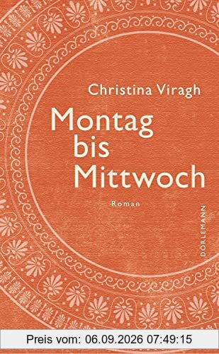 Montag bis Mittwoch: Roman