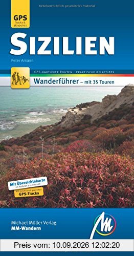 Sizilien MM-Wandern Wanderführer Michael Müller Verlag: Wanderführer mit GPS-kartierten Routen.