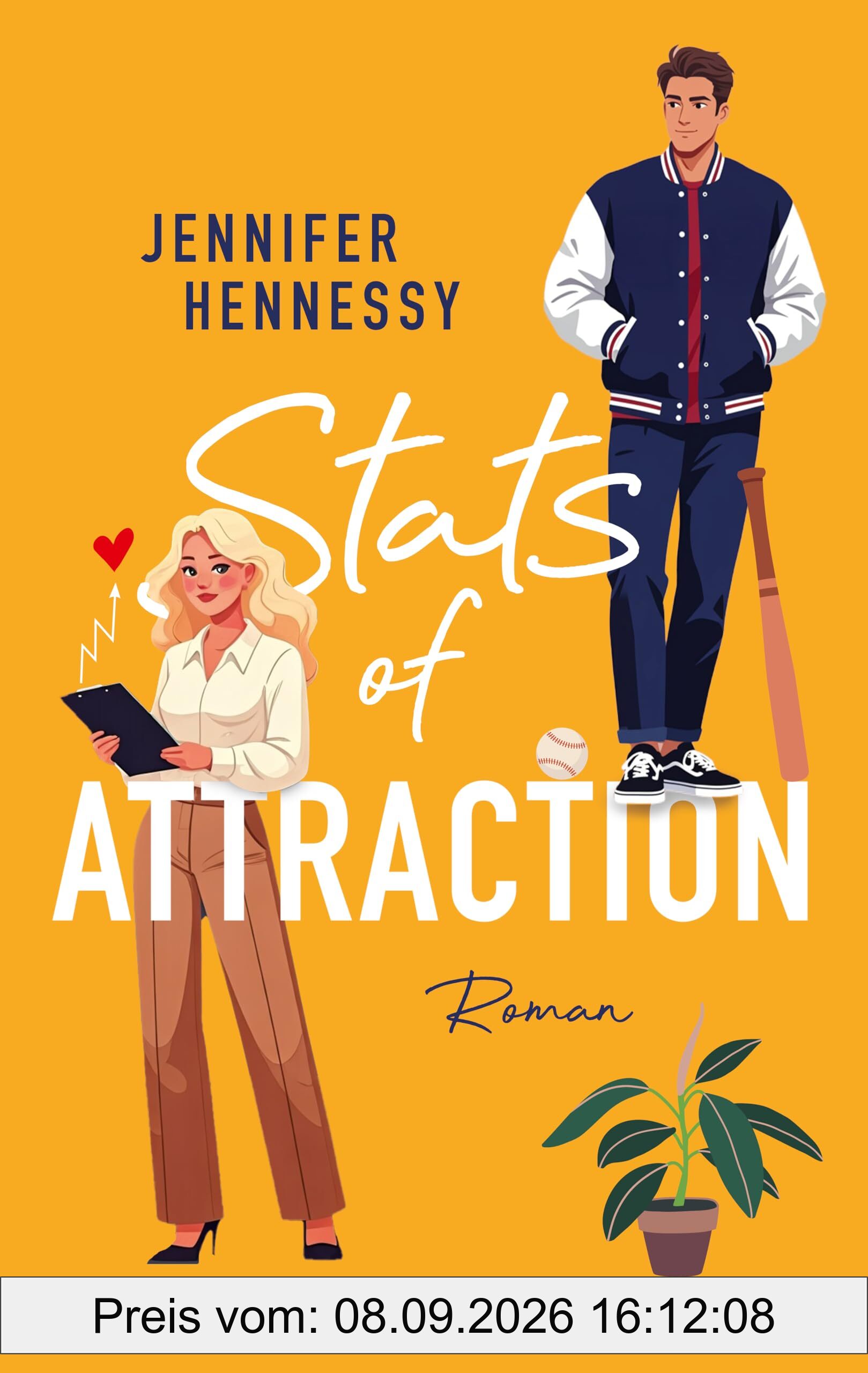 Stats of Attraction: Roman | Feelgood-Lovestory voller Romantik, Witz und Schlagfertigkeit | Zielstrebige MINT-Heldin und charmanter Baseball-Coach | Love meets Logic