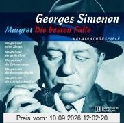 Maigret - Die besten Fälle. 5 CDs: Maigret und der gelbe Hund / Maigret und die Bohnenstange / Maigret und die Groschenschenke / Maigret und seine Skrupel / Maigret und die schrecklichen Kinder