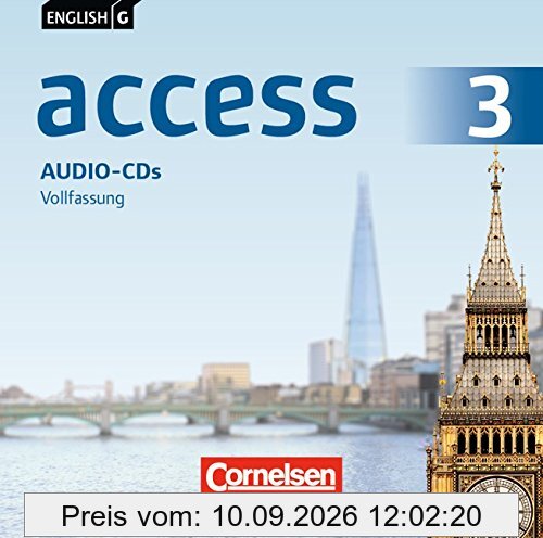 English G Access - Allgemeine Ausgabe: Band 3: 7. Schuljahr - Audio-CDs: Vollfassung