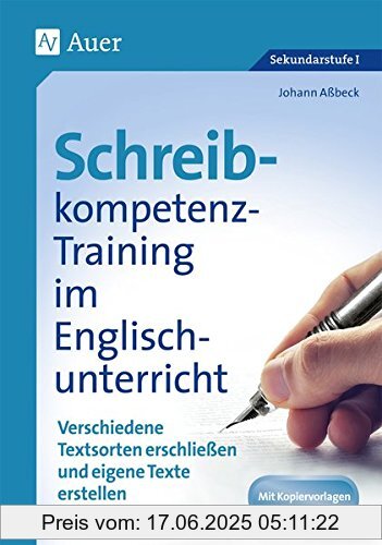 Binding : Broschiert, Edition : 1, Label : Auer Verlag in der AAP Lehrerfachverlage GmbH, Publisher : Auer Verlag in der AAP Lehrerfachverlage GmbH, medium : Broschiert, numberOfPages : 60, publicationDate : 2015-04-14, authors : Johann Aßbeck, languages : german, ISBN : 3403073572
