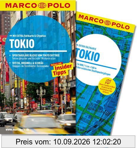 MARCO POLO Reiseführer Tokio: Mit EXTRA Faltkarte & Cityatlas