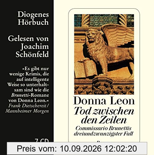 Tod zwischen den Zeilen: Commissario Brunettis dreiundzwanzigster Fall