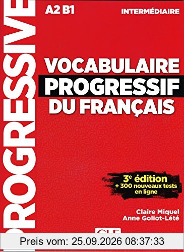 Vocabulaire progressif du français, A2-B1, intermédiaire