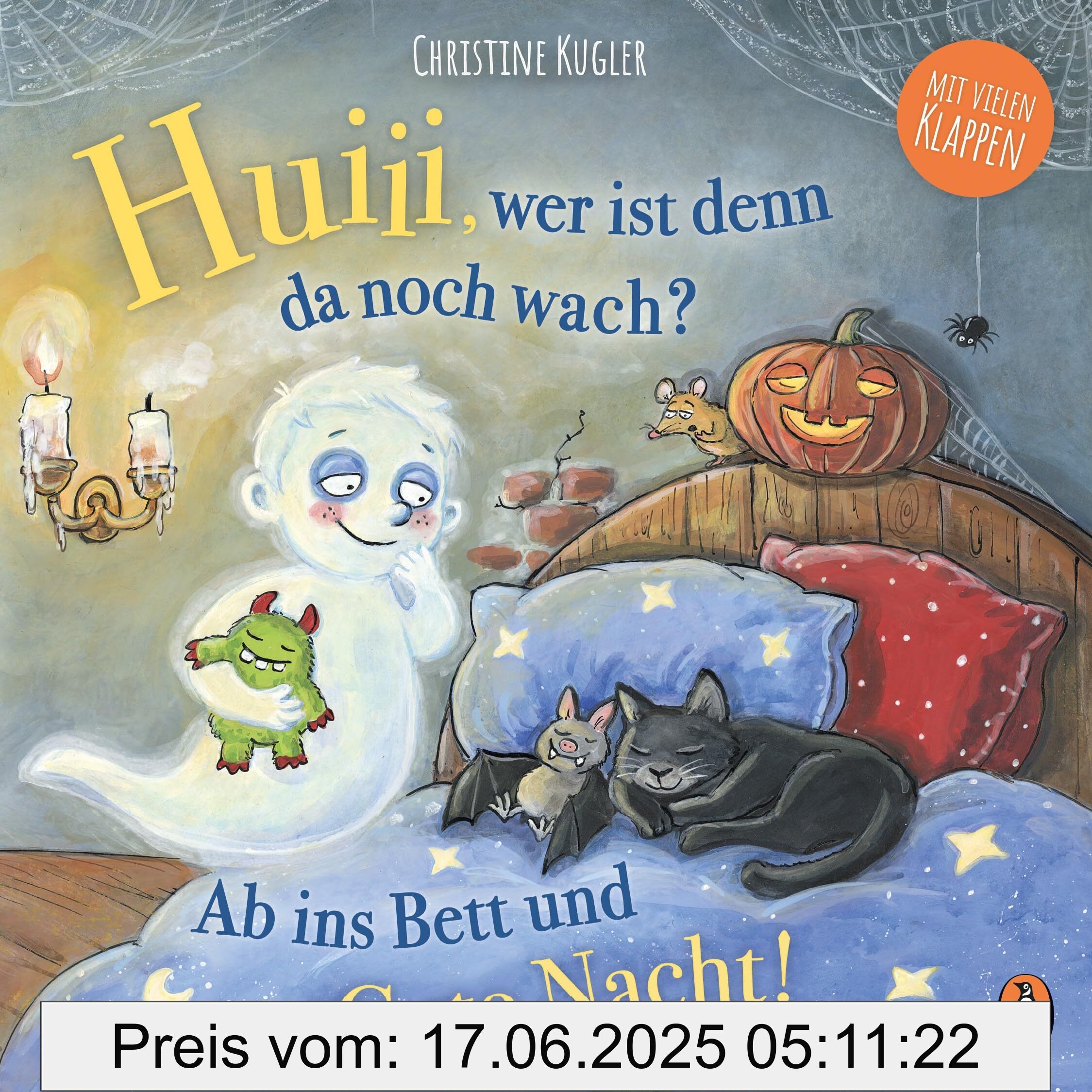 Binding : hardcover, Label : Huiii, wer ist denn da noch wach? – Ab ins Bett und Gute Nacht! : Pappbilderbuch ab 2 Jahren mit Überraschungsklappen, medium : hardcover, numberOfPages : 16, publicationDate : 2024-08-28, releaseDate : 2024-08-28, languages : german, ISBN : 3328303200