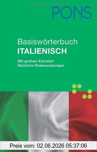 unbekannt Pons Basiswörterbuch Italienisch, Italienisch-Deutsch / Deutsch-Italienisch. Ca. 50.000 Stichwörter Und Wendungen + Umfassender Extrateil,
