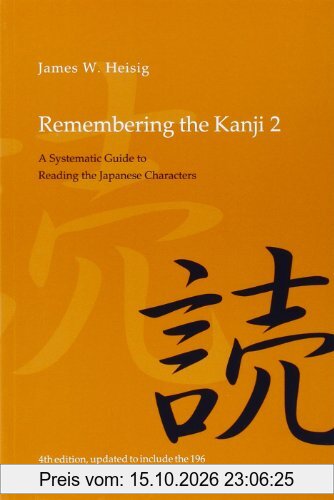 Remembering Kanji 2 (4th)