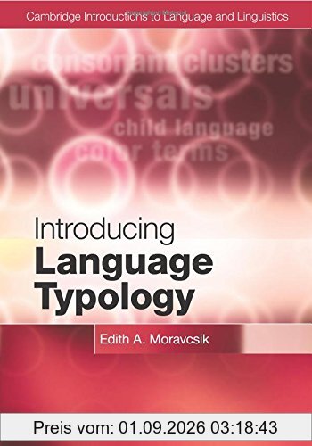 Introducing Language Typology (Cambridge Introductions to Language and Linguistics)