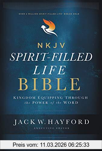 Thomas Nelson Nkjv, Spirit-Filled Life Bible, Third Edition, Hardcover, Red Letter, Comfort Print, Kingdom Equipping Through The Power Of The Word