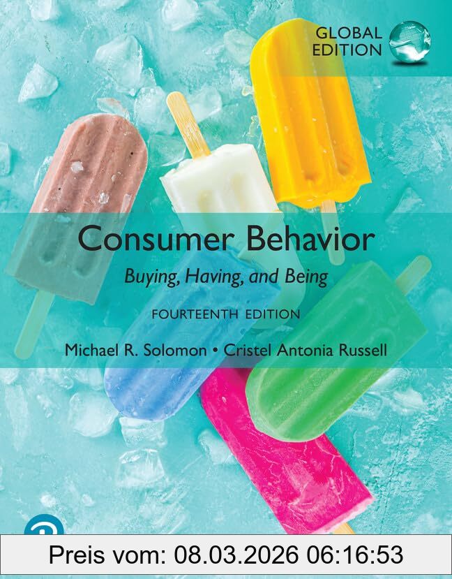 Michael Solomon Consumer Behavior, Global Edition