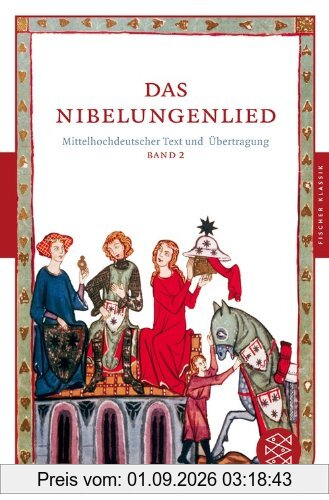 Das Nibelungenlied: Mittelhochdeutscher Text und Übertragung Band 2 (Fischer Klassik)