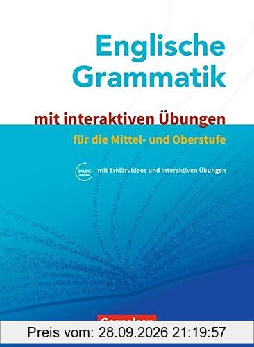 Englische Grammatik für die Mittel- und Oberstufe: Grammatik mit interaktiven Übungen auf scook.de
