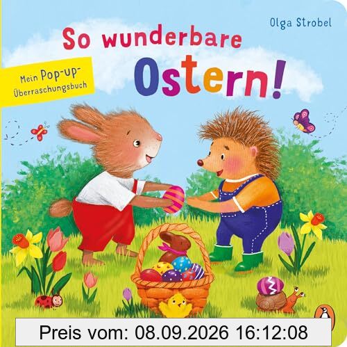 So wunderbare Ostern! – Mein Pop-up-Überraschungsbuch: Ein Pappbilderbuch mit Schiebern und Pop up-Elementen für Kinder ab 2,5 Jahren