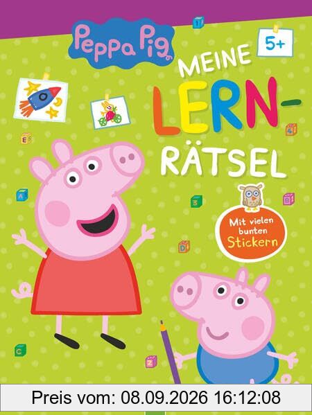 Peppa Pig Meine Lernrätsel: Mit vielen bunten Stickern