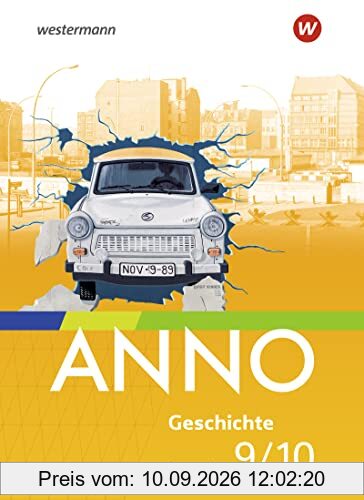 ANNO - Ausgabe 2021 für Gymnasien in Thüringen: Schülerband 9/10