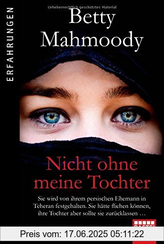 Binding : Taschenbuch, Edition : Aufl. 2015, Label : Bastei Lübbe (Bastei Lübbe Taschenbuch), Publisher : Bastei Lübbe (Bastei Lübbe Taschenbuch), PackageQuantity : 1, medium : Taschenbuch, numberOfPages : 544, publicationDate : 2015-03-12, releaseDate : 2015-03-12, authors : Betty Mahmoody, languages : german, ISBN : 3404608518