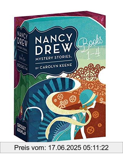 Brand : Grosset & Dunlap, Binding : Gebundene Ausgabe, Edition : Reprint, Label : Grosset & Dunlap, Publisher : Grosset & Dunlap, NumberOfItems : 4, PackageQuantity : 1, medium : Gebundene Ausgabe, numberOfPages : 768, publicationDate : 2015-10-13, releaseDate : 2015-10-13, authors : Carolyn Keene, ISBN : 0448490056