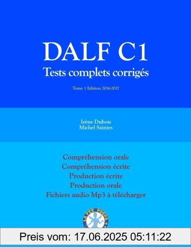 Binding : Taschenbuch, Edition : 1, Label : CreateSpace Independent Publishing Platform, Publisher : CreateSpace Independent Publishing Platform, medium : Taschenbuch, numberOfPages : 272, publicationDate : 2016-11-25, authors : Irène Dubois, Michel Saintes, ISBN : 1540640965