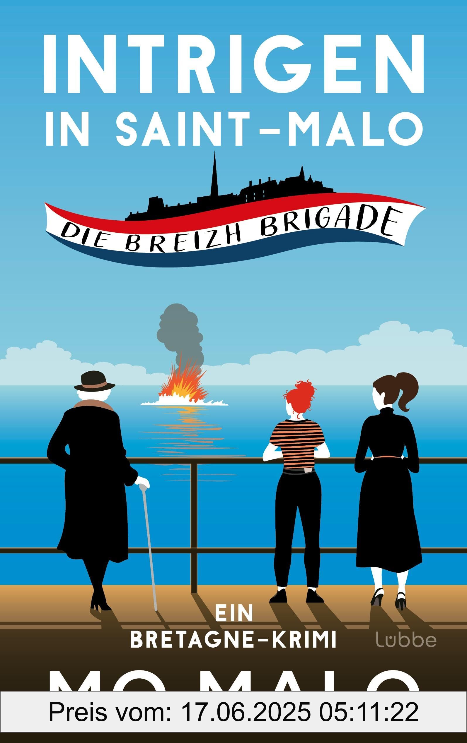 Binding : perfect, Edition : 1. Aufl. 2025, Label : Intrigen in Saint-Malo : Die Breizh Brigade. Ein Bretagne-Krimi. Sommerflair an der Smaragdküste und ein unkonventionelles Ermittlerinnentrio (Die Breizh-Brigade-Serie, Band 2), medium : perfect, numberOfPages : 320, publicationDate : 2025-02-28, languages : german, ISBN : 3404194489