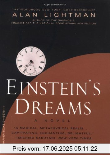 Binding : Taschenbuch, Edition : Reprint, Label : B&T, Publisher : B&T, NumberOfItems : 1, medium : Taschenbuch, numberOfPages : 179, publicationDate : 1994-02-01, authors : Alan Lightman, languages : english, ISBN : 0446670111