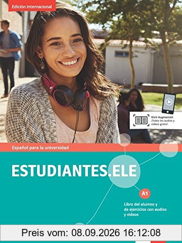 Estudiantes.ELE A1 international: Español para la universidad. Libro del alumno y de ejercicios con audios y videos (Estudiantes.ELE / Spanisch für Studierende)