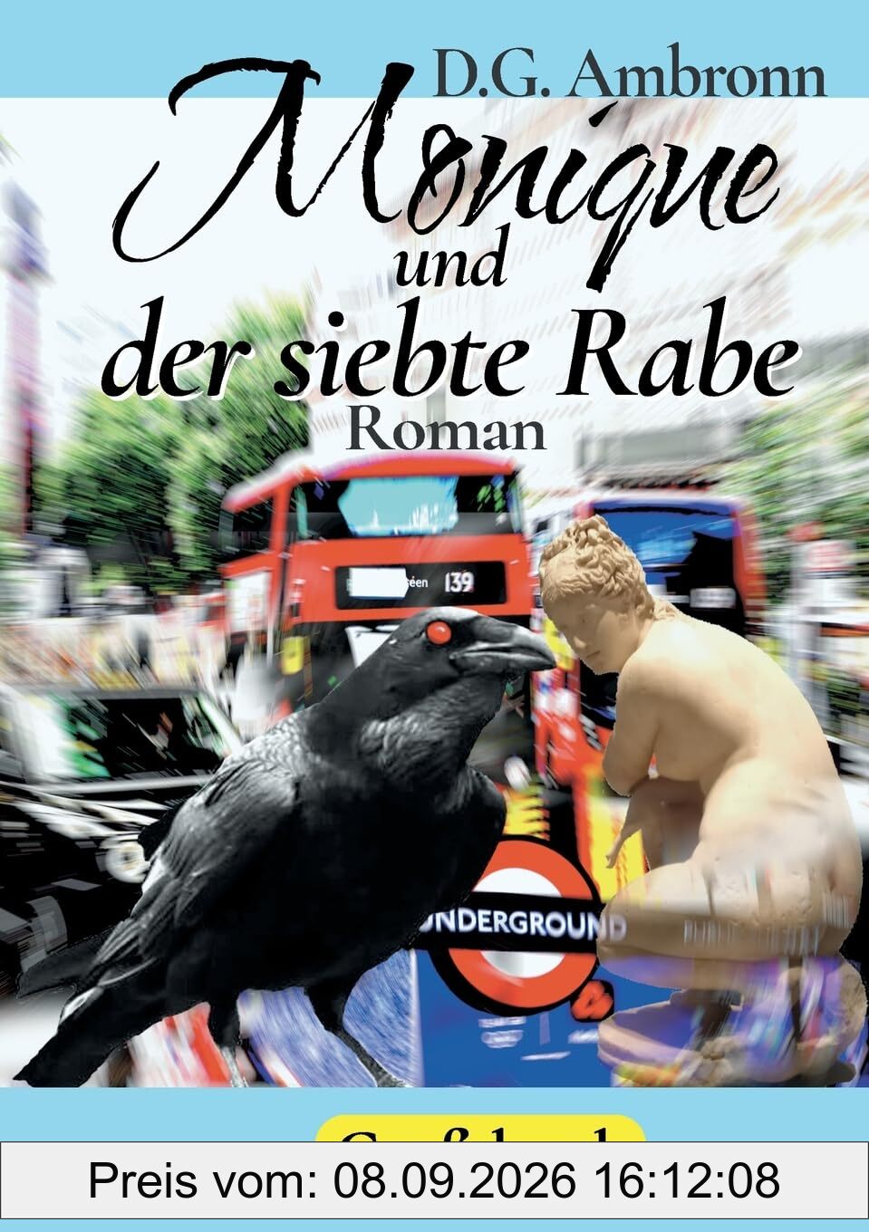 Monique und der siebte Rabe: Kriminalroman in großer Schrift