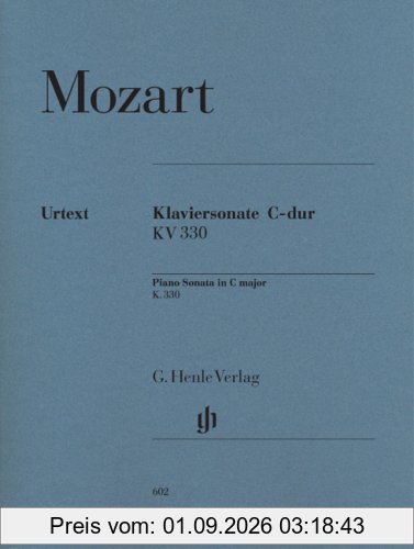 Klaviersonate C-dur KV 330 (300h)