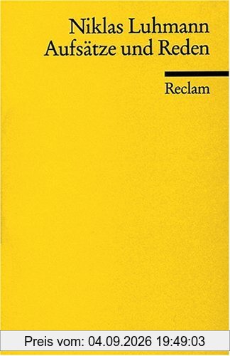 Aufsätze und Reden