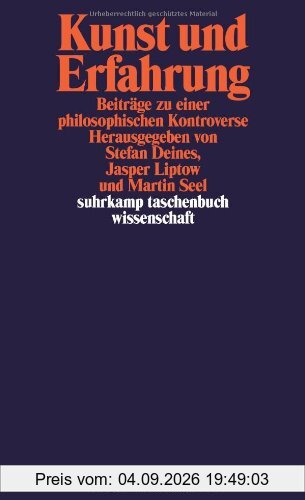 Kunst und Erfahrung: Beiträge zu einer philosophischen Kontroverse (suhrkamp taschenbuch wissenschaft)