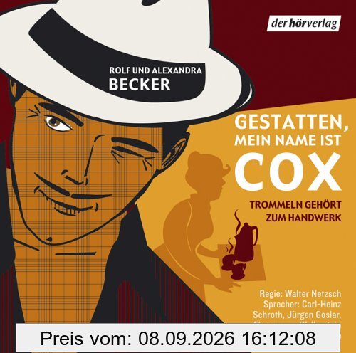 Gestatten, meine Name ist Cox. Trommeln gehört zum Handwerk. 3 CDs