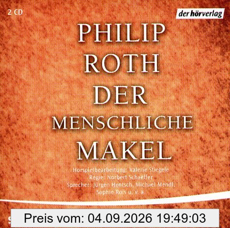 Der Menschliche Makel. 2 CDs.