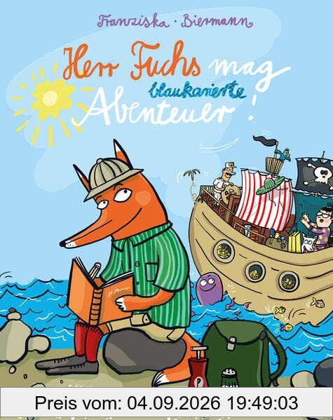 Herr Fuchs mag blaukarierte Abenteuer!