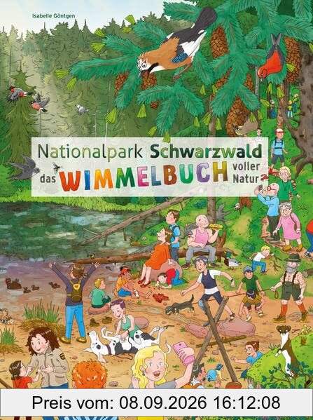 Nationalpark Schwarzwald: Das Wimmelbuch voller Natur