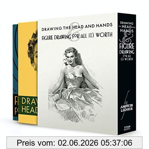 Drawing The Head And Hands & Figure Drawing (Box Set) (Andrew Loomis)