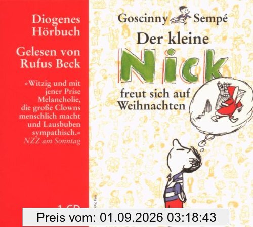Der kleine Nick freut sich auf Weihnachten